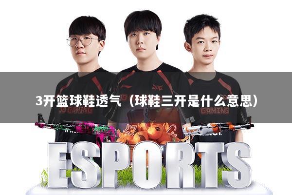 3开篮球鞋透气（球鞋三开是什么意思）
